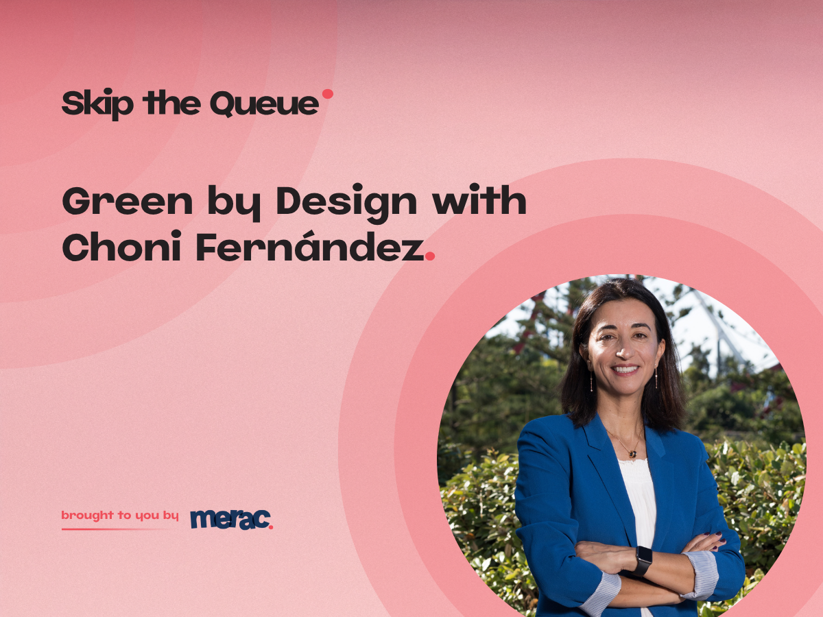 Choni Fernandez skip the queue podcast header