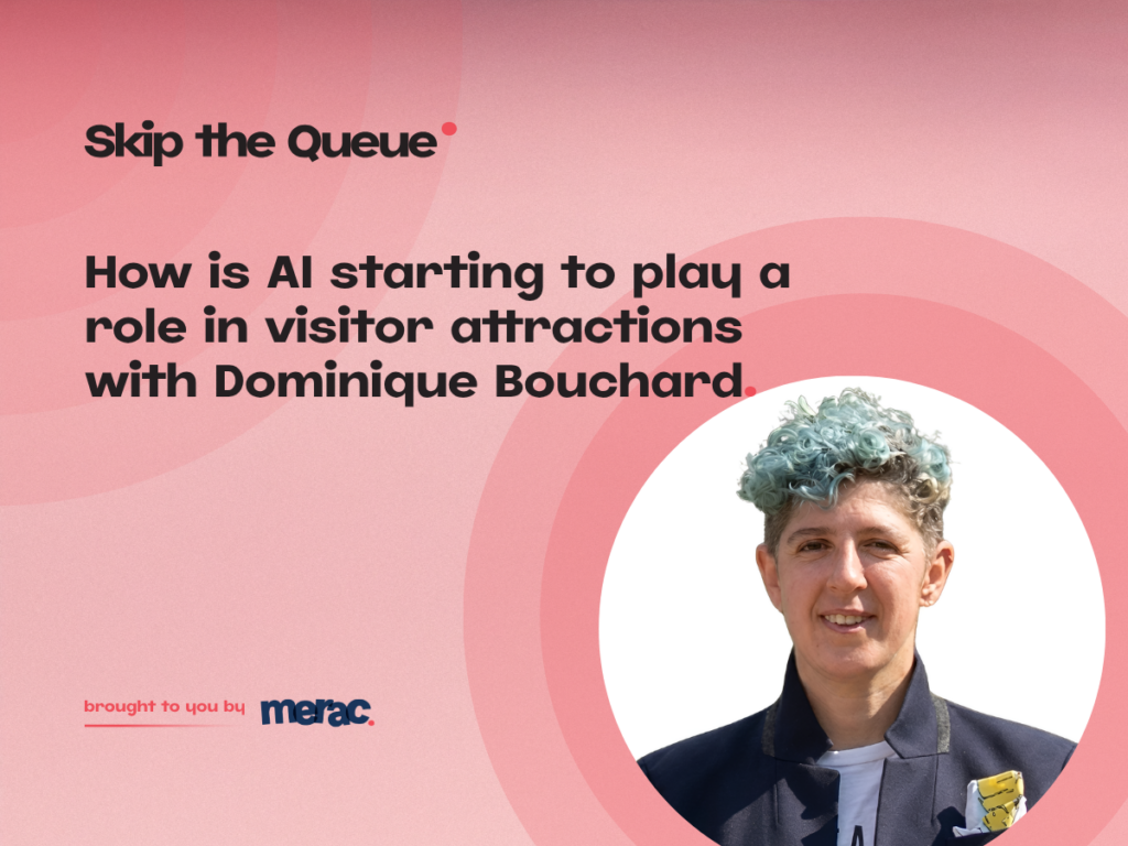 Dominique Bouchard skip the queue podcast header